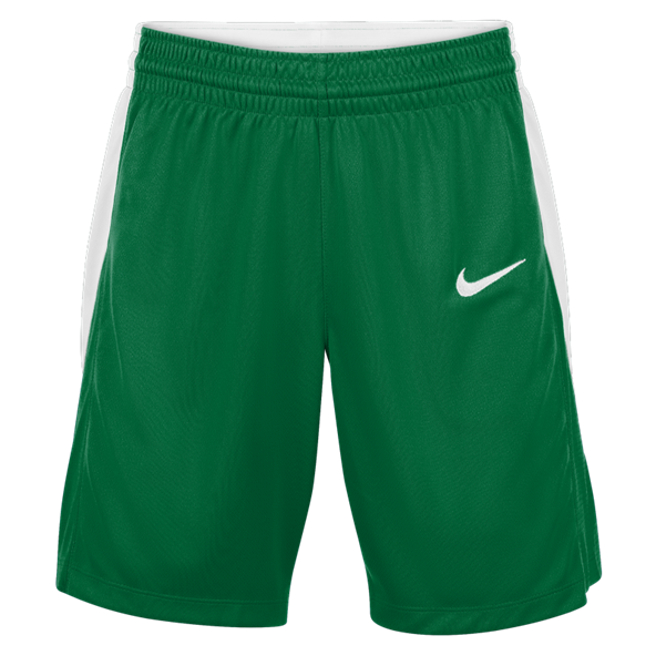 Women Basketball Short - Pine Green/White