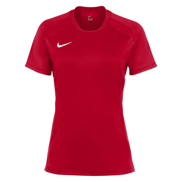 Haut à manches courtes Nike Training - Femme - Rouge