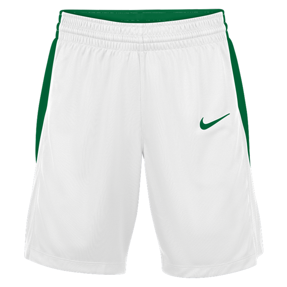 Shorts da Basket - Donna - Bianco / Verde