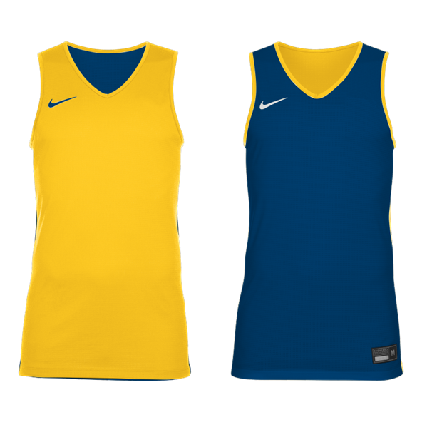 Mens Basketball Reversible Jersey - Tour Yellow/Royal Blue