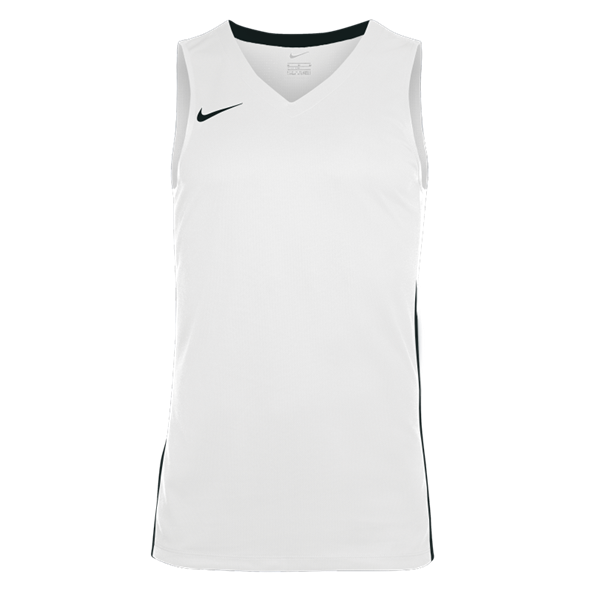 Mens Basketball Jersey -  White / Black